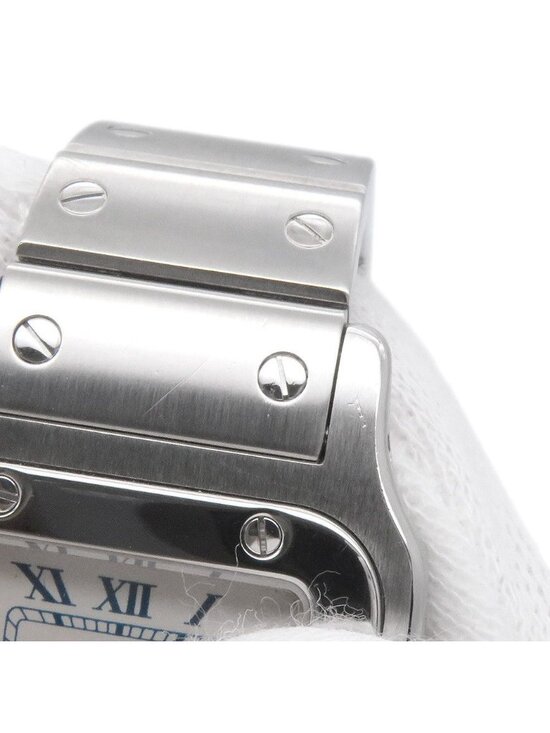 Cartier Santos Galbe SM Watch White Dial Quartz main image 5